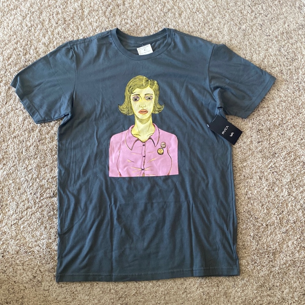 RVCA graphic T-shirt Sz L NWT